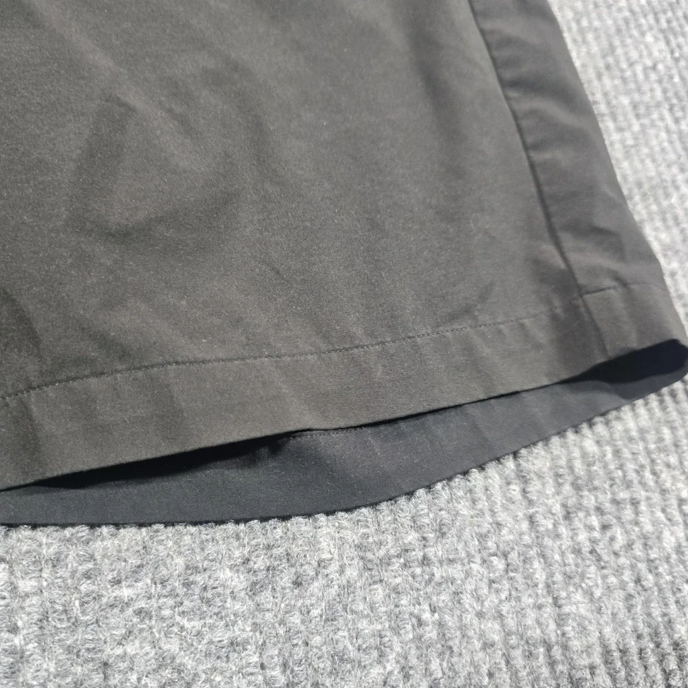 Adidas Shorts Mens 40 Black Chino Microfiber Stretch Golf Casual Summer - Picture 6 of 13